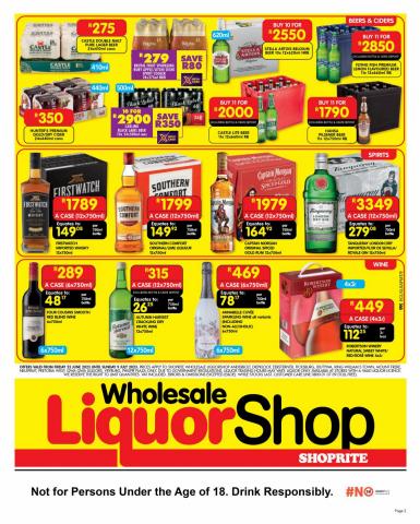 Shoprite Liquor Aliwal North | Weekly Specials & Catalogues | Tiendeo