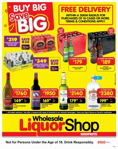 Shoprite Liquor Richards Bay - Krugerrand Grove, Inkwazi Boardwalk Mall ...