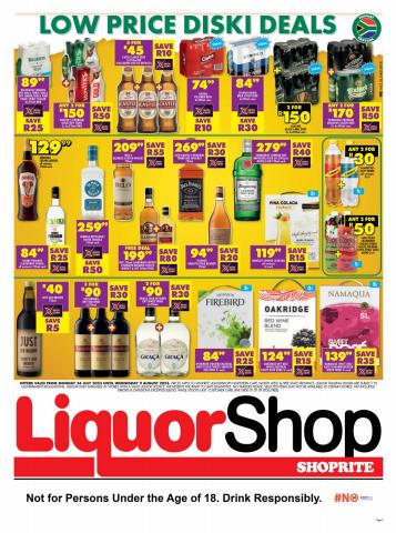 Shoprite Liquor Vryburg | Weekly Specials & Catalogues | Tiendeo