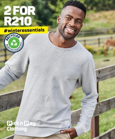 Pick n Pay Clothing catalogue in Cape Town | Winter Arrivals | 2022/04/01 - 2022/05/08