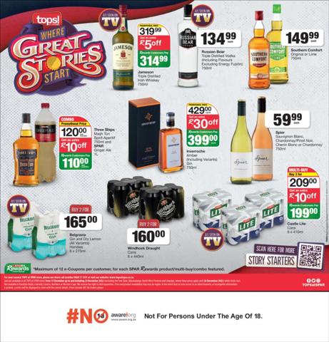 Tops Spar Sandton - 3 Archer Road | Trading Hours & Specials