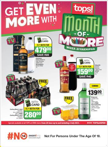 Tops Spar in King William's Town | Weekly Specials & Catalogues | Tiendeo