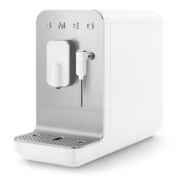 Smeg Bean To Cup Coffee Machine Matt White - BCC02WHMSA offers at R 13799,99