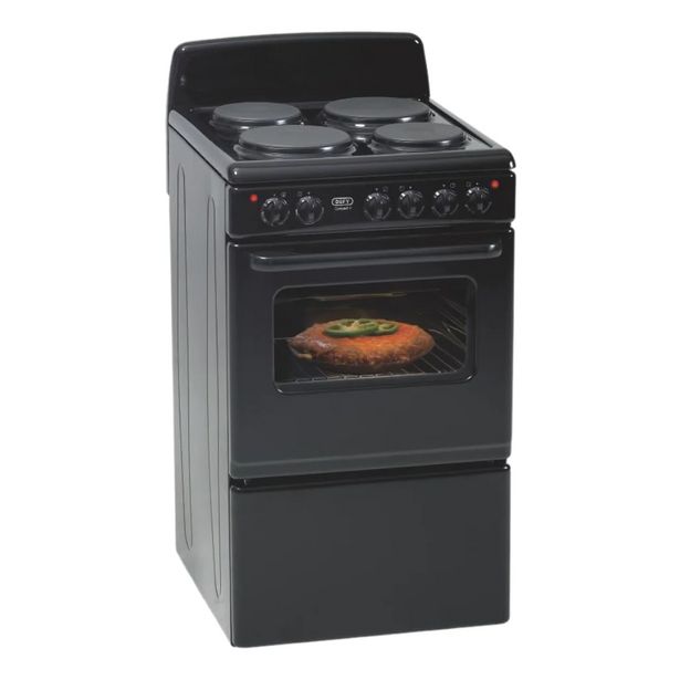 Defy 4 Solid Plate Compact Black Electric Stove offers at R 209