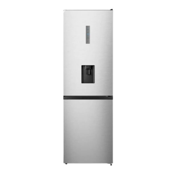 Hisense 298L Brushed Stainless Frost Free Combi Fridge/ Freezer with Water Dispenser offers at R 469