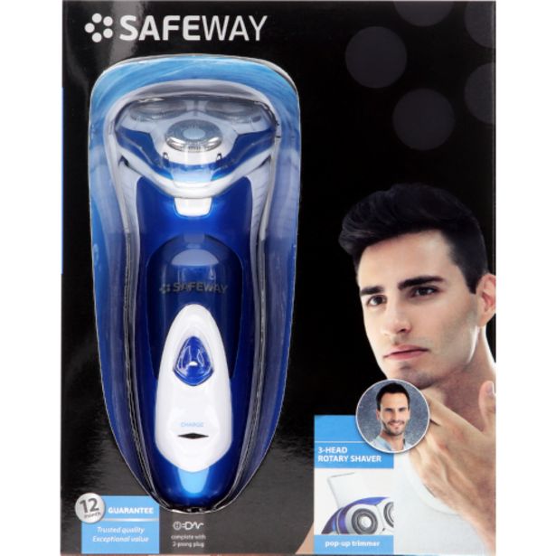 3-Head Rotary Shaver offers at R 279