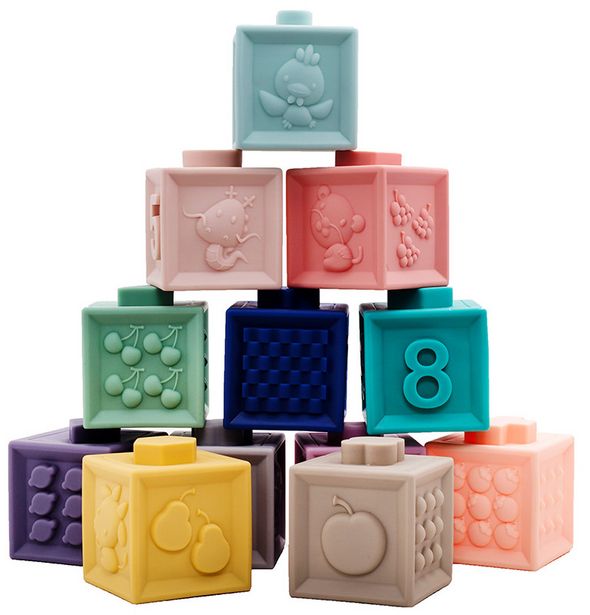 Tiger Lily Silicone Building Blocks offers at R 395