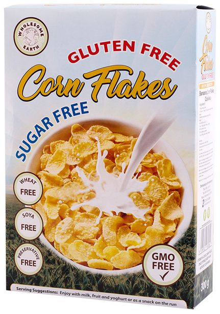 Wholesome Earth Gluten Free Corn Flakes (Suga... offers at R 68,99