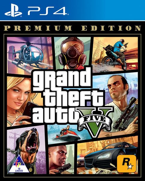 Grand theft Auto V - Premium Edition - GTA V (PS4) offers at R 431