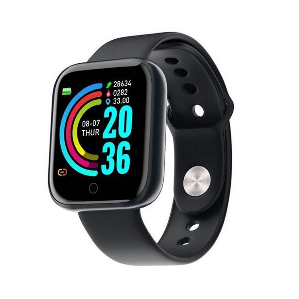 Smart Activity Fitness  Tracker Y68  - Black offers at R 380