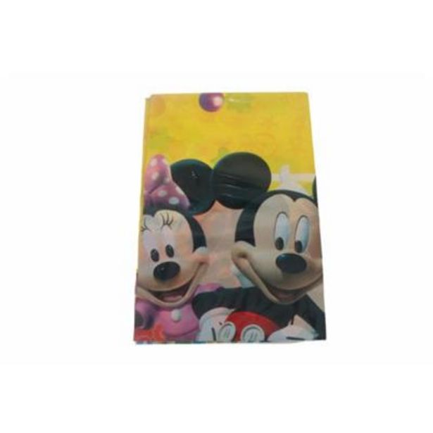 MICKEY MOUSE PLASTIC TABLE CLOTH 120x180cm offers at R 59,9