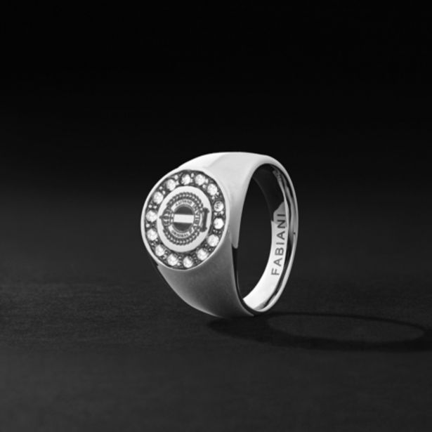 Milano Steel Crest Ring S/M offers at R 449