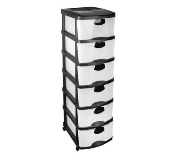 6 Drawer Storage Tower offers at R 549,99