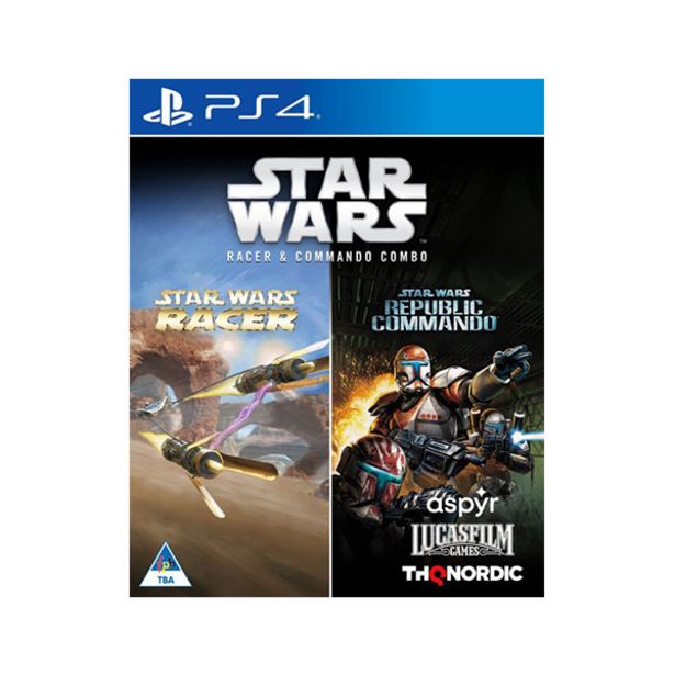 Star Wars Racer And Commando Combo (PS4) offers at R 299 in Game4U