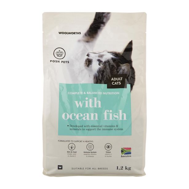 Ocean Fish Adult Cat Food 1.2 kg offers at R 62,99