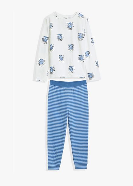 Organically Grown Cotton Snow Tiger Pyjama Set offers at R 359,2
