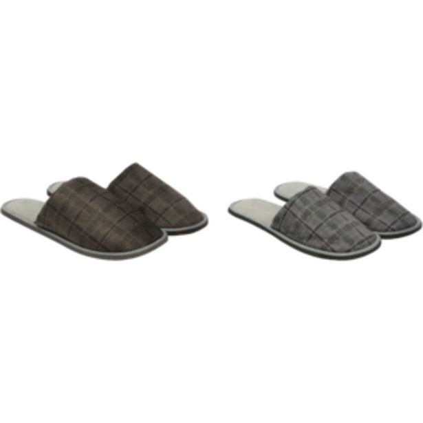 Mens Assorted Tartan Slippers Size 6-11 offers at R 34,99