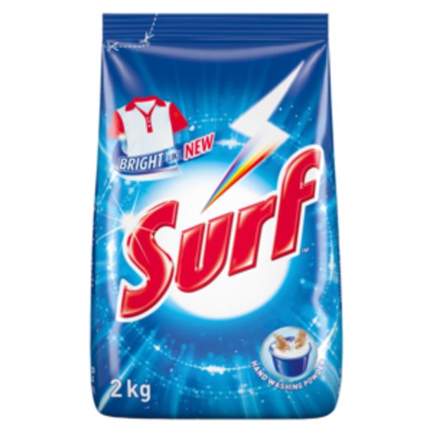 Surf Superbright Hand Washing Powder 2kg offers at R 39,99