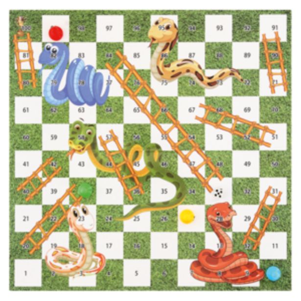 Snakes & Ladders Board Game offers at R 9,99