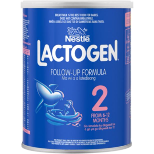 Nestlé Lactogen 2 Follow-Up Formula 1.8kg offers at R 229,99