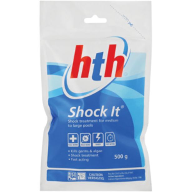 HTH Shock It Pool Treatment 500g offers at R 39,99