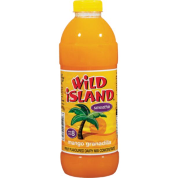 Wild Island Smoothie Mango & Granadilla Concentrated Dairy Blend 1L offers at R 11,99