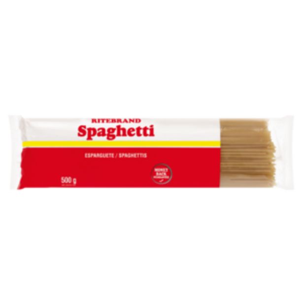 Ritebrand Spaghetti 500g offers at R 11,99