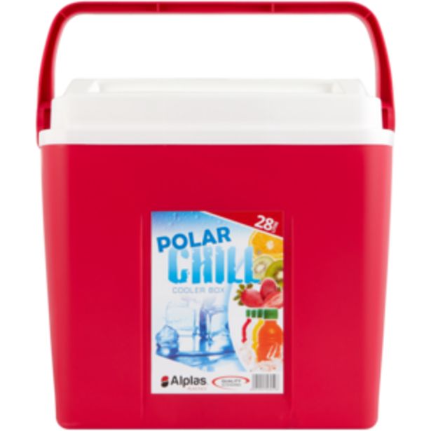 Alpas Plastics Polar Chill Cooler Box 28L (Assorted Colours) offers at R 159,99