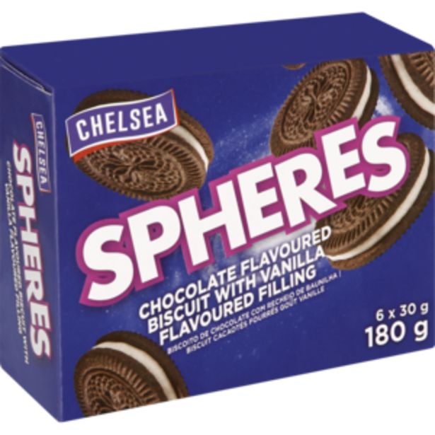 Chelsea Spheres Vanilla Biscuits 180g offers at R 10,99
