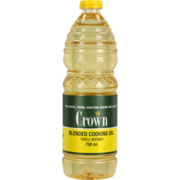 Crown Blended Cooking Oil 750ml offers at R 22,99