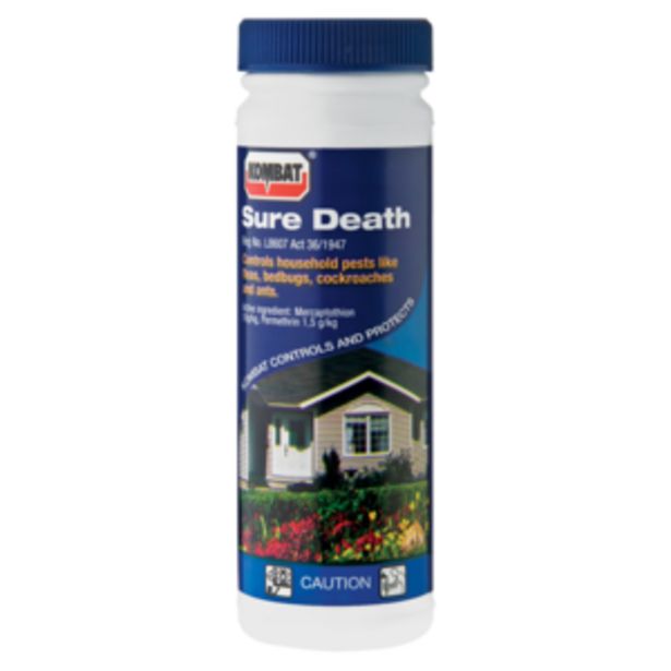 Kombat Sure Death Insecticide 100g offers at R 26,99