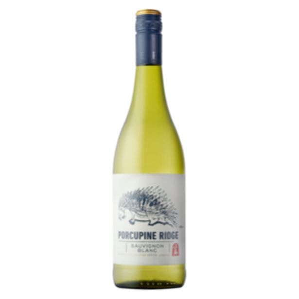 Porcupine Ridge Sauvignon Blanc White Wine Bottle 750mml offers at R 59,99