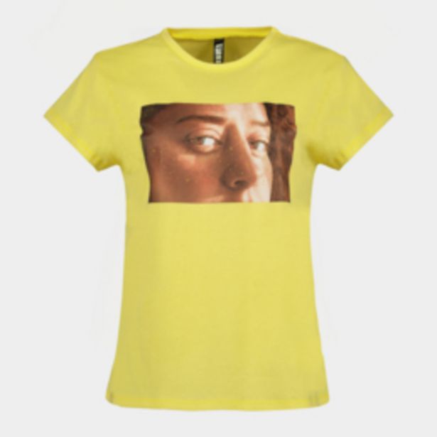 Women's Yellow Graphic T-Shirt offers at R 63,99