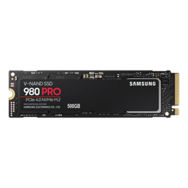 980 PRO PCle 4.0 NVMe M.2 SSD 500 GB offers at R 2999