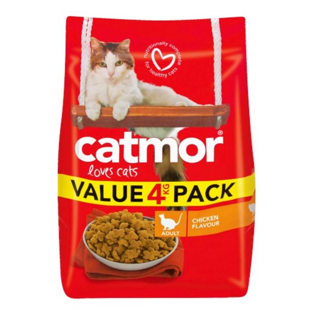 Catmor Cat Food Chicken CHICKEN 4, KG offers at R 120