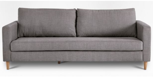 Sami Fully Upholstered 2 Seater in Aswan Cement offers at R 7999