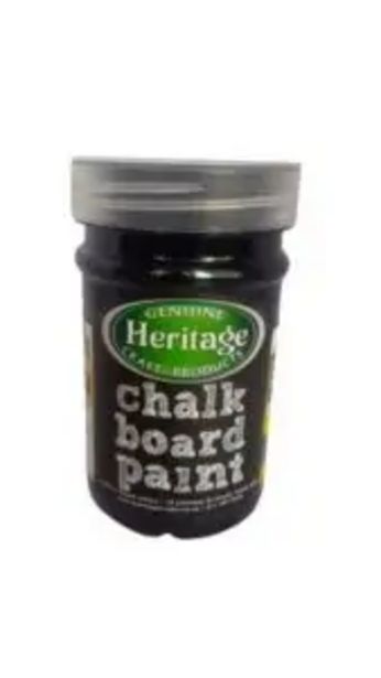 Heritage Chalkboard Paint 250ml Black offers at R 70