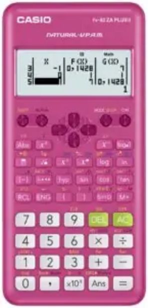 Casio Scientific Calculator FX82 ZA Plus Pink offers at R 270