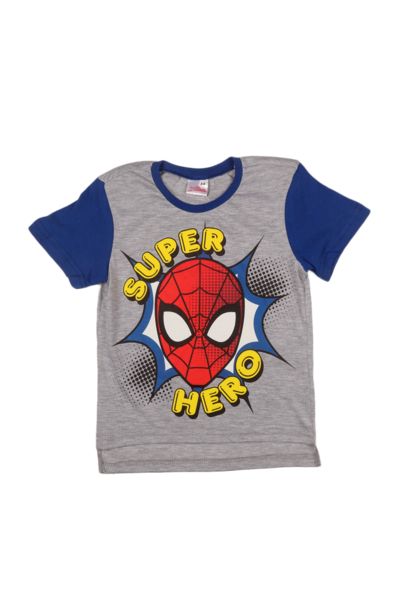 Pre Boys Spiderman T-Shirt - Grey offers at R 60