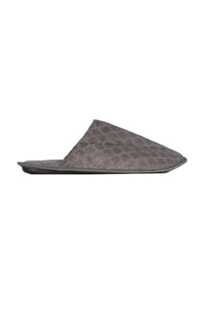 Mens Quilted Slipper - Grey offers at R 40