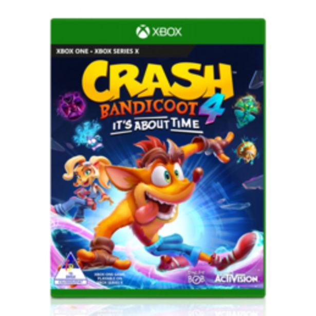 Xbox One Crash Bandicoot 4 "It's About Time" Game offers at R 839