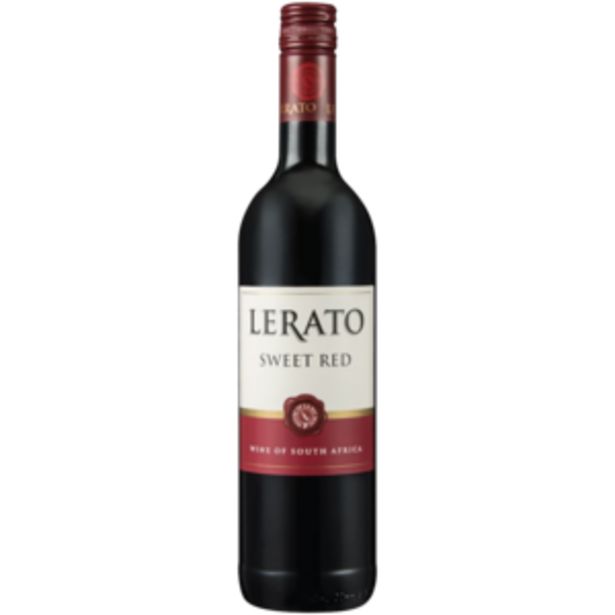 La Ricmal Lerato Sweet Red Wine Bottle 750ml offers at R 44,99
