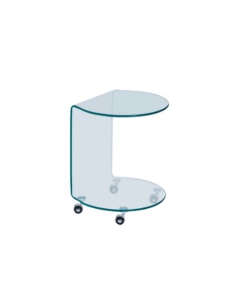 Hazel 12mm Glass Side Table offers at R 1799