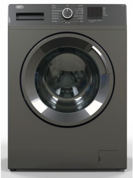 Defy 6kg Grey Front Loader Washing Machine Daw382 offers at R 4799