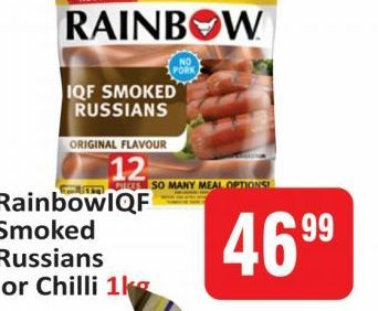 Rainbow Russians offers at R 46,99
