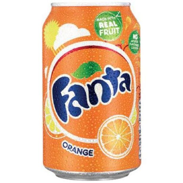 FANTA ORANGE CAN 300ML offers at R 11