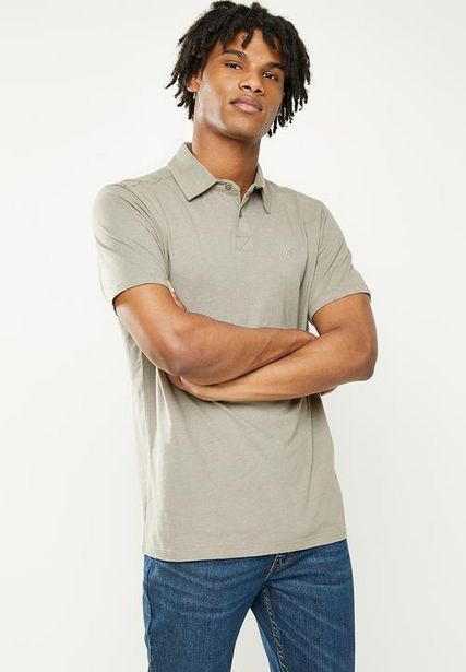 Dri ace polo short sleeve - olive offers at R 899