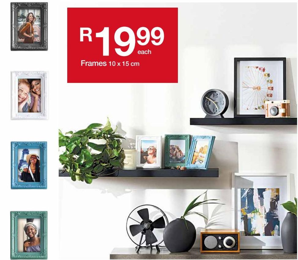 Picture frame offers at R 19,99