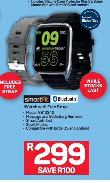 Smartfit Iwatch offers at R 299