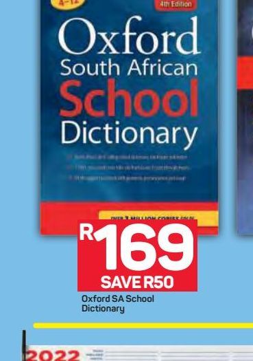 Oxford SA Dictionary offers at R 169